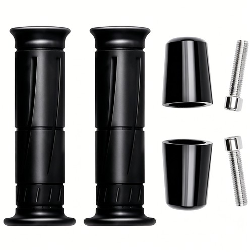 Black hand grips - grips, ends