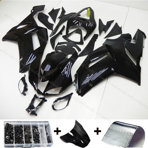 Vivid black abs fairing - black, kit